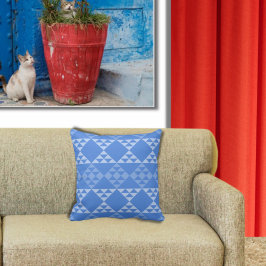 Sombras Del Cojín decorativo Del Patrón Del Triáng