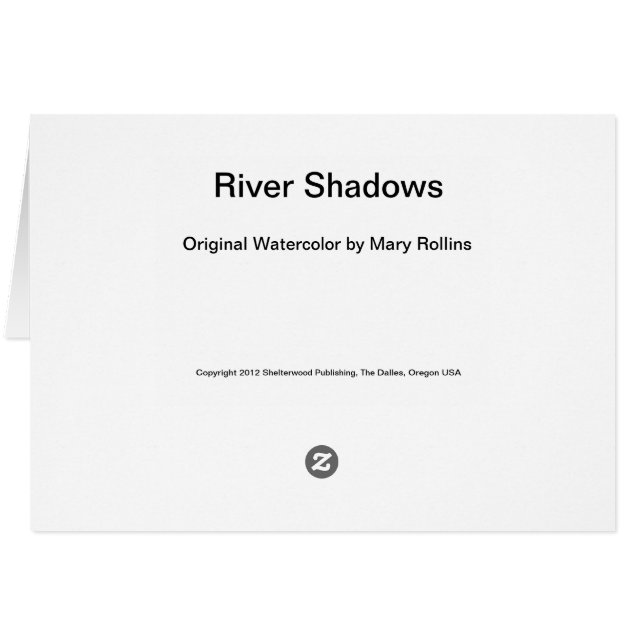 Sombras del río (Reverso Horizontal)