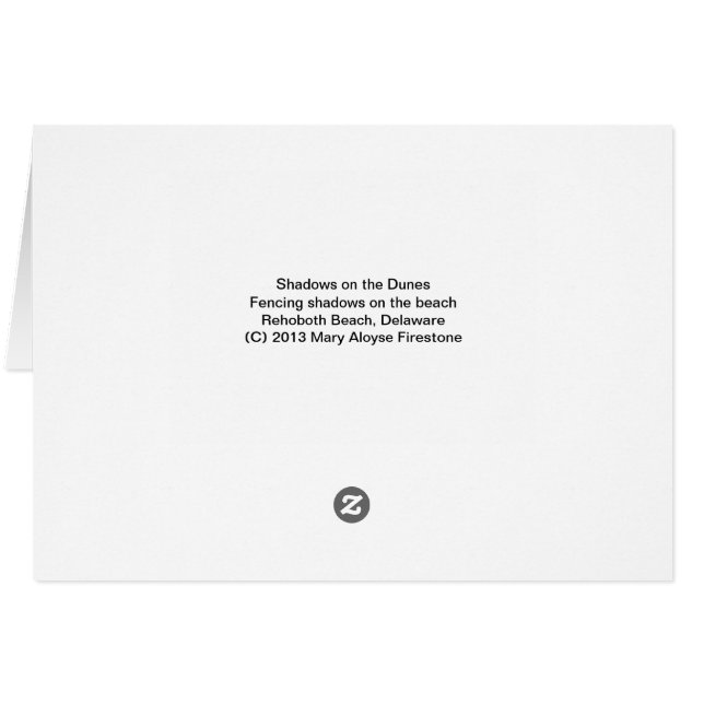 Sombras en las dunas (Reverso Horizontal)