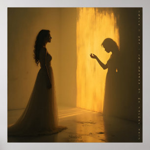 Sombras - Impresión de arte digital de fantasía co