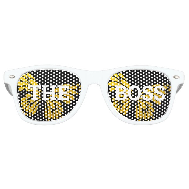 Sombras retro BOSS / Gafas de sol Fiesta divertida (Anverso)