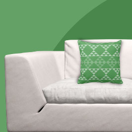 Sombras Y Cojín decorativo Del Patrón Del Triángul