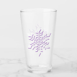 Sombreado nevado blanco con violeta rojo