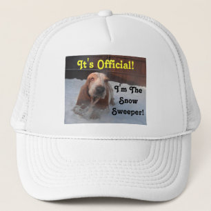 Sombrero Basset Hound Barredor de Nieve