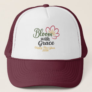 Sombrero Bloom with Grace Feliz Año Nuevo 2026