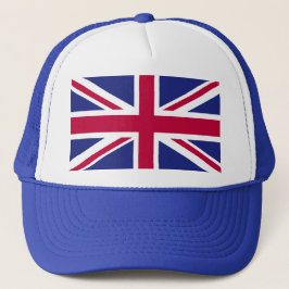 Sombrero camionero con bandera de la Unión Británi