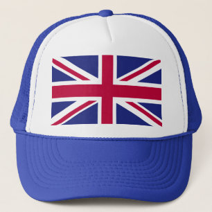 Sombrero camionero con bandera de la Unión Británi