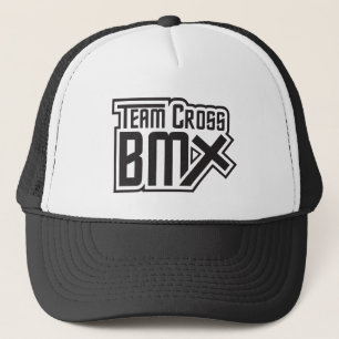 Sombrero camionero cruzado de equipo BMX