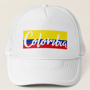 Sombrero camionero de bandera colombiana