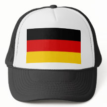 Sombrero camionero de bandera de Alemania