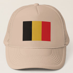 Sombrero camionero de bandera de Bélgica