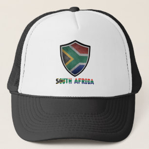 Sombrero camionero de bandera de Sudáfrica
