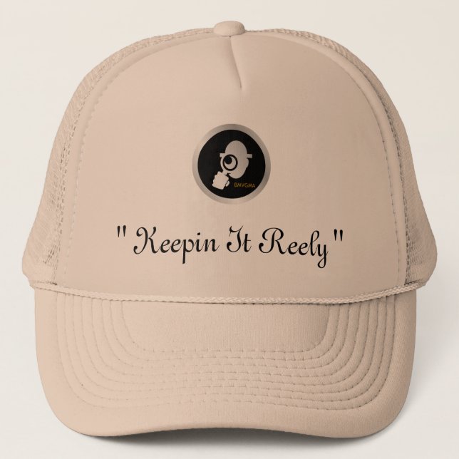 Sombrero camionero de Bmvgma (con eslogan) (Anverso)