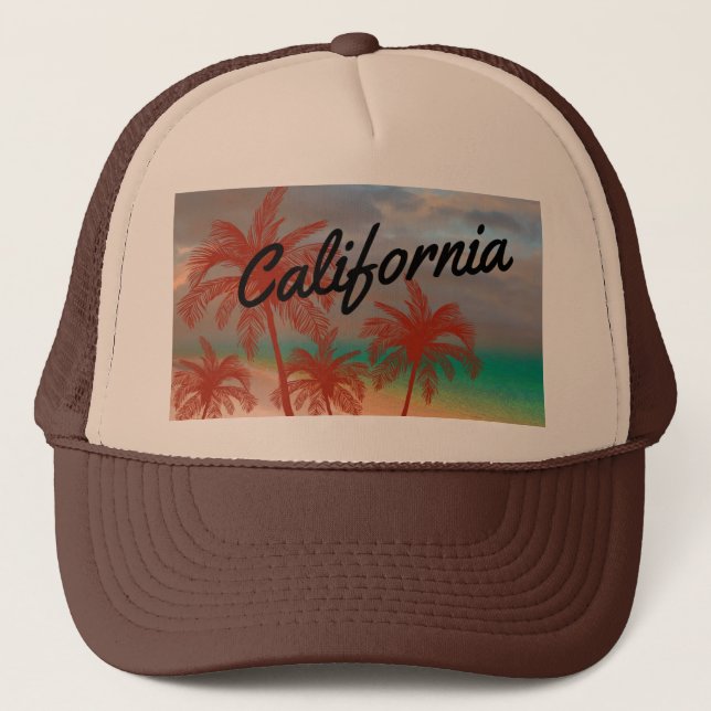 Sombrero camionero de California (Anverso)