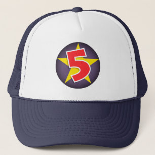 Sombrero camionero de "cinco estrellas"