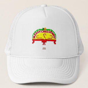 Sombrero camionero de felicitaciones navideñas