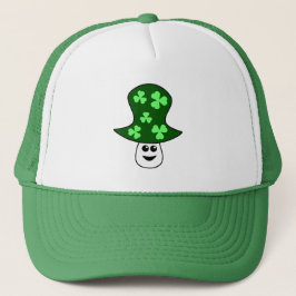 Sombrero camionero de hongos de St. Patrick