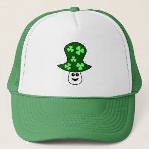 Sombrero camionero de hongos de St. Patrick