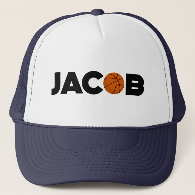 Sombrero camionero de Jacob Basketball (Anverso)