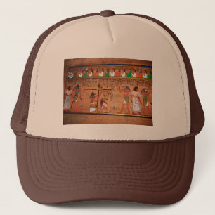 Sombrero camionero de jeroglíficos de Egipto