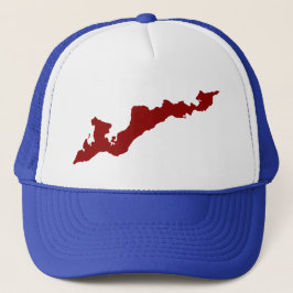 Sombrero camionero de la isla de los pescadores -