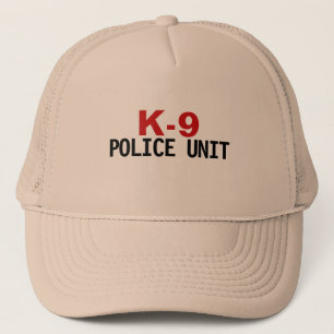 Sombrero camionero de la policía K-9