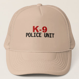 Sombrero camionero de la policía K-9