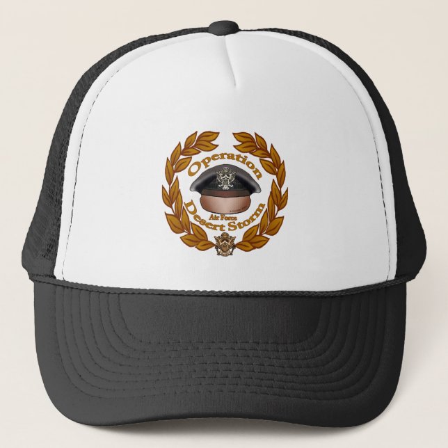 Sombrero camionero de tormenta de desierto (Anverso)