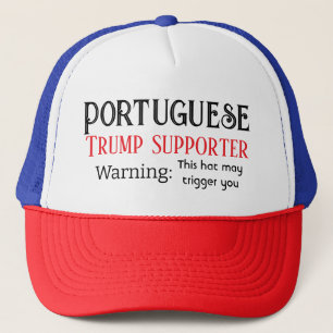 Sombrero camionero de Trump portugués