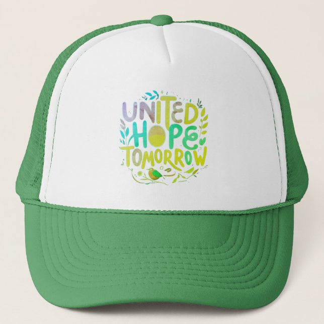 Sombrero camionero de United Hope Bright Mañana (Anverso)