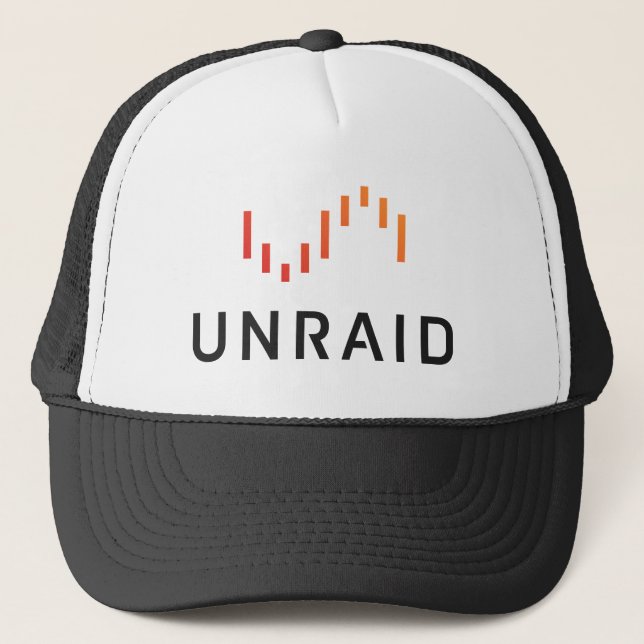 Sombrero camionero de Unraid (Anverso)