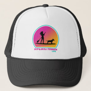 Sombrero camionero de verano 80 SUP y Bull Terrier