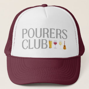 Sombrero camionero del club Pours