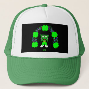 Sombrero camionero franco-queso de St. Patrick