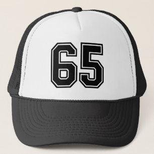 Sombrero camionero número 65