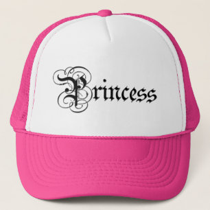 Sombrero camionero Princesa Rosa - también en negr