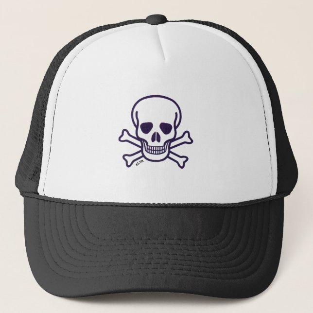 Sombrero camionero Skull n Bones (Anverso)