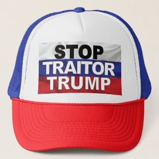 Sombrero camionero "Stop Traitor Trump"