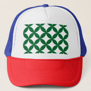 Sombrero camionero verde