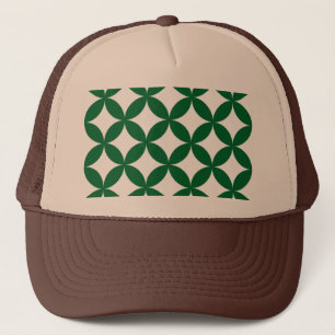 Sombrero camionero verde