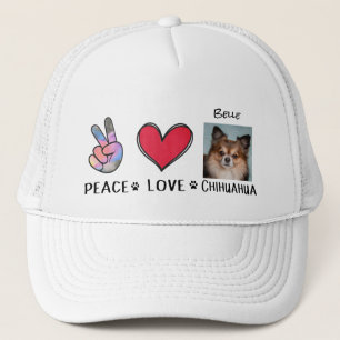 Sombrero Chihuahua Paz Amor Amantes de los Perros