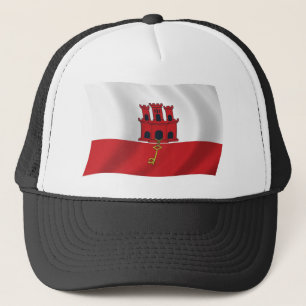 Sombrero con Bandera de Gibraltar