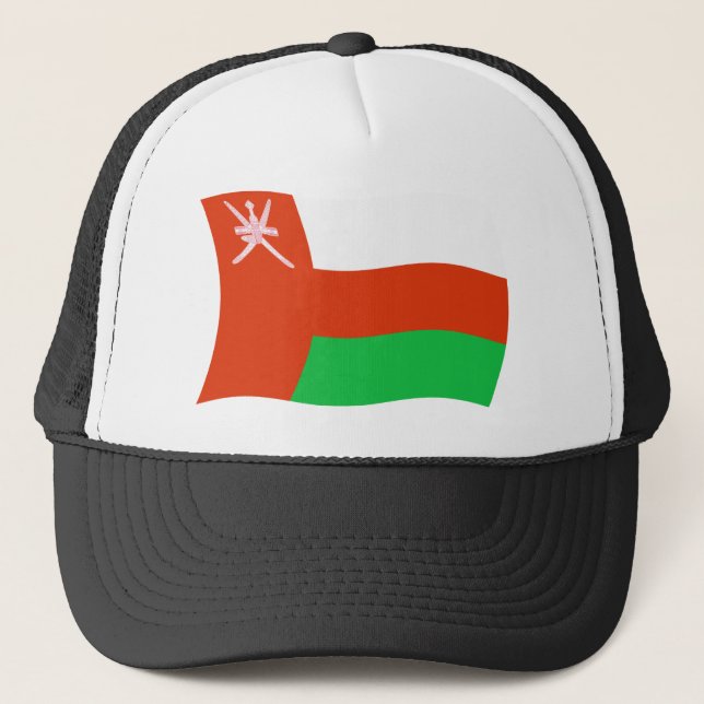 Sombrero con la bandera de Omán (Anverso)