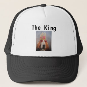 Sombrero con rey basset hound