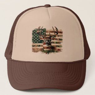 Sombrero de bandera de caza de ciervos