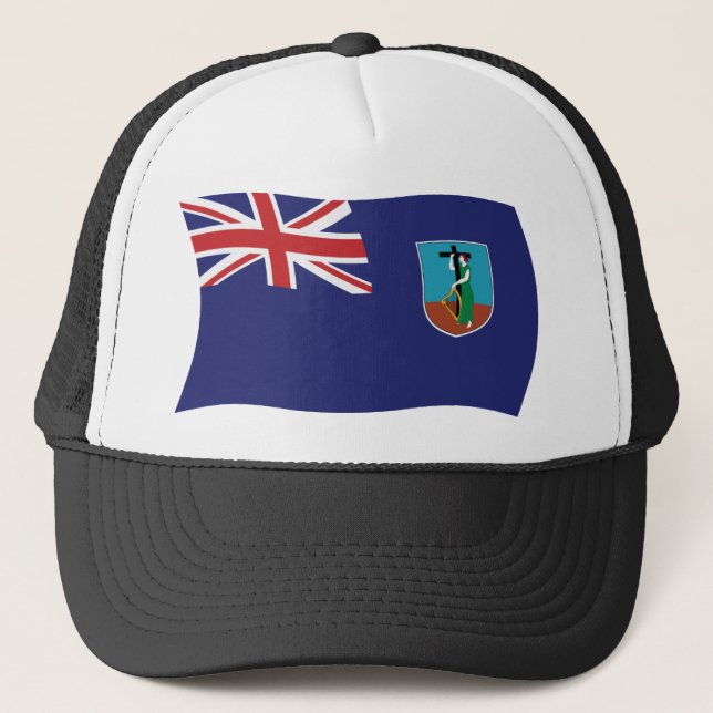 Sombrero de bandera de Montserrat (Anverso)
