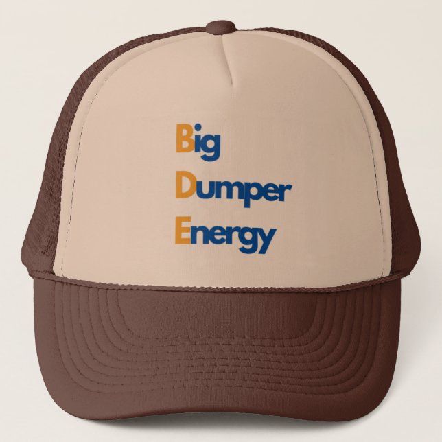 sombrero de béisbol Big Dumper Energy (Anverso)