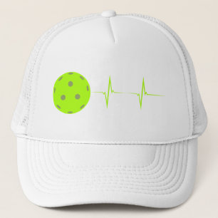 Sombrero de béisbol con latido de futbol - Verde