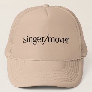 Sombrero de béisbol de cantante/Mover