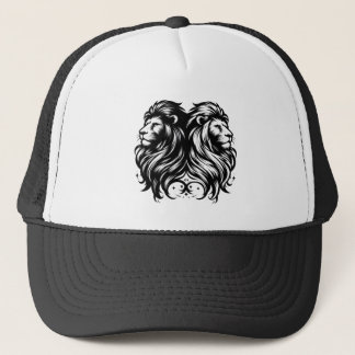 Sombrero de béisbol de doble león